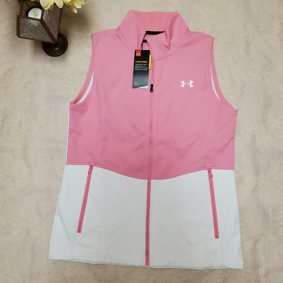 🏷UA Vest Jacket Cold Gear - Picture 1 of 5